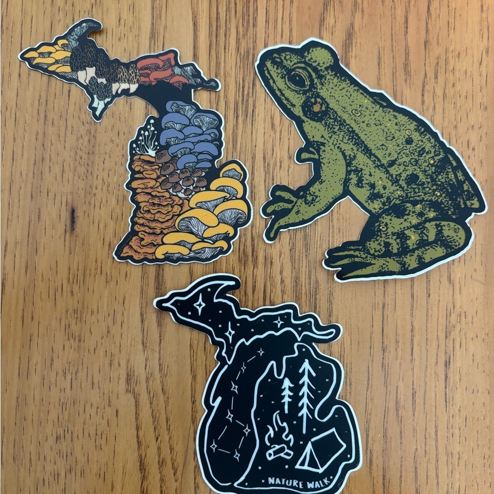 Nature-Themed Sticker Set